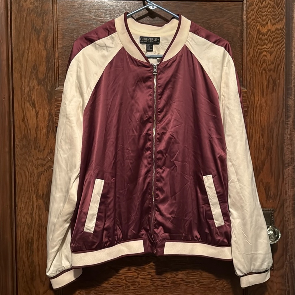 Forever 22 XL Maroon Jacket